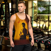 NS 823 Men's Tank Top front view on white background.